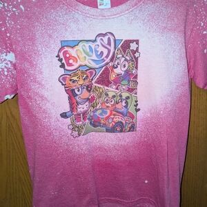 Kids Pink Graphic T-Shirt